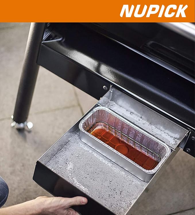 NUPICK 35 Pack Drip Pan Compatible for Weber SmokeFire EX4 / EX6 / EPX6 | Genesis II 400/600, Summit 400/600 Series Grills, Fit for Weber 36” & 28” Griddle, 11.4" x 2.9" x 4.75"
