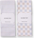 GEOMETRY Kitchen Tea Towels - Quick Dry Microfiber Dish Towels for Kitchen - Ensemble Neutre 18" x 30" - 2 Pack