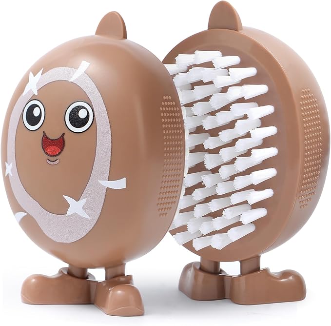 Mushroom Egg Cleaning Brush Cleaner, Vegetable Brush Scrubber for Food | Cute,Washing Veggie to Clean Mushrooms