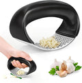Cook Guy 304 Stainless Steel Garlic Press Rocker | Premium Stainless Steel Garlic Press Rocker –Garlic Mincer with a Comfortable Grip Garlic Grinder