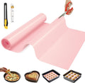GTJ Silicone Baking Mat Roll, Reusable Baking Sheet Liners, 12 in x 10 ft | Free Cut to Size, Food-Grade, Non-Stick, Non-Slip, For Dough, Pastry, Air Fryer, Freeze Dryer, Oven Pan, Kitchen Counter
