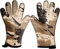 KITCHEN PERFECTION Silicone Smoker BBQ Gloves - Heat Resistant Oven Mitts | Waterproof, 5-Finger Design For A Better Grip, for Pitmasters, Meat Smoking, Grilling, Cooking, Frying Turkey | Grill Gift