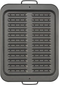 GoodCook Everyday Nonstick Steel Broiler Pan, 11.5" x 14.25", Gray