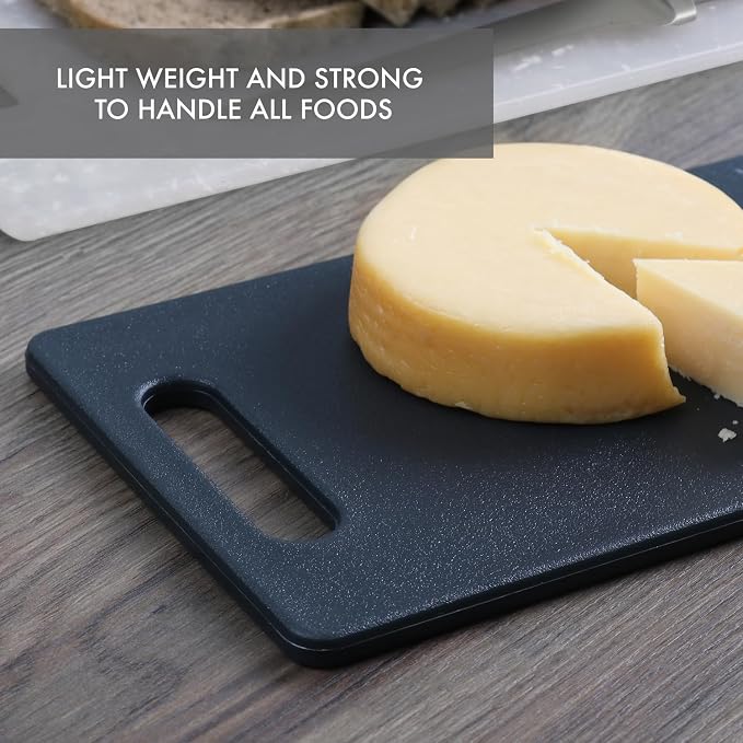 Dexas Original Jelli Cutting Board with Handle, 11 by 14.5 inches, Gray