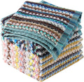 Kitchen Dish Cloths for Washing Dishes, 100% Cotton Dishcloths | High Absorbent, for Cleaning Drying Wiping, Dish Rags, Quick Dry, Kitchen Wash cloths 12x12 Inches