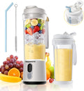 Personal Size Portable Blender Make Smoothies - 20oz Powerful Mini Blender | Small Blender with Large Capacity BPA-Free Juice Cup, Leak-proof Travel Lid, Freshly Squeezed in Gym/Picnic/Office/Home