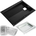 Uniflasy 69804 Grease Tray with 67047 Catch Pan for Weber Spirit 300 Series Gas Grills,Spirit E310 E320 E330 S310 S320 S330 Grills,Drip Tray with 10 Pack Aluminum Foil Liner,Replace Weber 69804 67047 | Spirit E310 E320 E330 S310 S320 S330 Grills,Drip T...