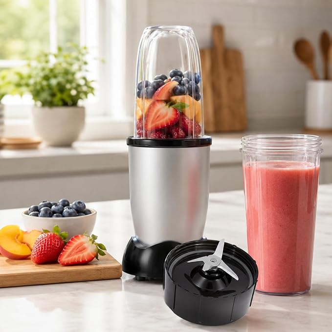 Replacement Part Compatible with Magic Bullet Mini Blender,Spare Cross Blade Compatible with Magic Bullet Mini Juicer, Mixer and Food Processor
