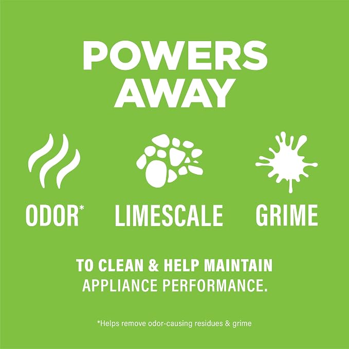 Affresh Dishwasher Cleaner, Helps Power Away Odor Causing Residues & Grime Inside Pump, Tub & Hoses, 6 Tablets, 6 Month Supply