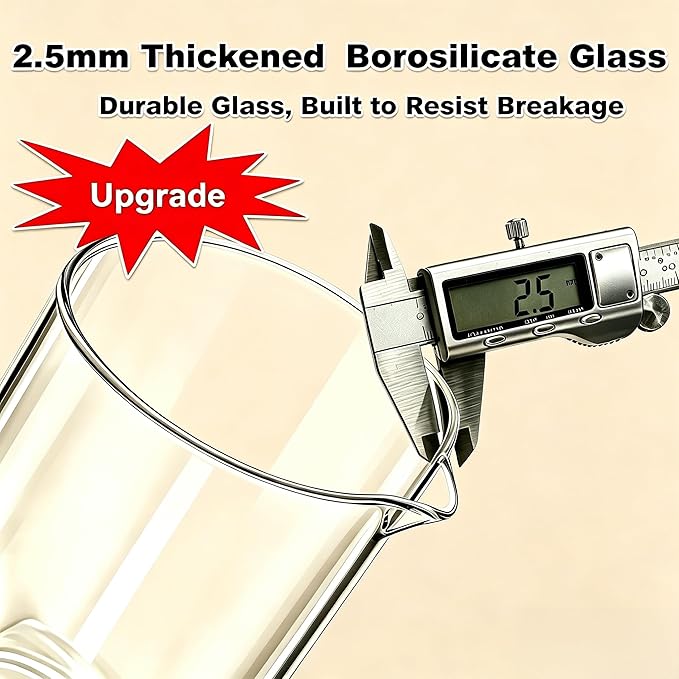QUQIYSO French Press Coffee Maker 34oz, Thickened Glass Coffee French Press | Stainless Steel Coffee Press, 4 Filter Easy to Clean, Cold Brew Coffee Maker, Suitable for Kitchen Party Gifts(Dark Pewter)