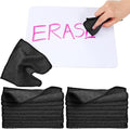 50 Pcs Dry Erase Cloth,6 X 6 Inch,Black | Cleaning Rags Reasonable Whiteboard Cloth Kitchen Towels Microfiber Towels Cars Wash