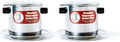 2 x Stainless Steel Vietnamese Coffee Filter Press 8 oz. Works well w/French Grind Coffee. Gravity Insert