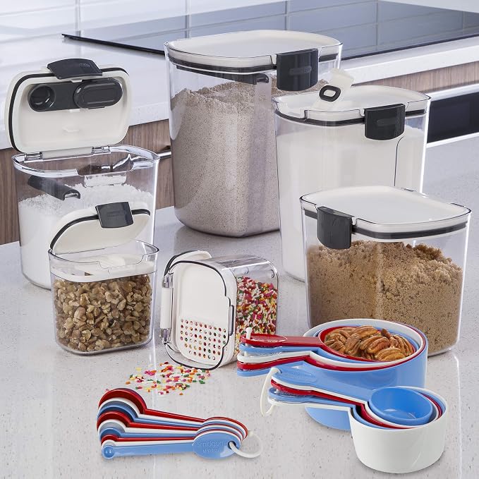PrepWorks Ultimate Measuring Set - 19-Piece Set with Measuring Cups and Spoons for Accurate Dry and Liquid Ingredient Measurements