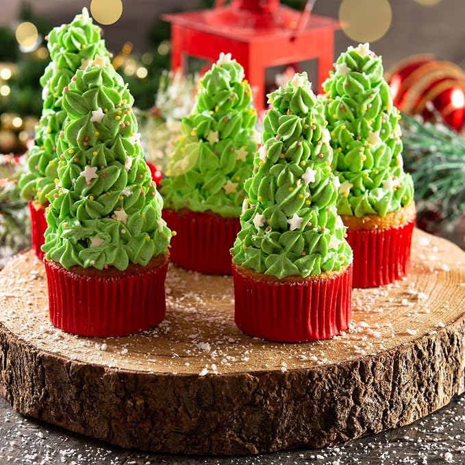3 Pieces Cake Decrorating Tip #16, Cake Piping Tips Open Star Icing Pipings Tip Seamless Icing Tips Stainless Steel Cupcake Piping Tipes for Frosting Macarons Dessert Cakes Decorations