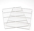 2-Pack Cooling Racks for Baking, 10x15 Inch, Heavy Duty Stainless Steel Wire Cookie Rack Fits Half Sheet Pan, Oven Safe Cooling Rack Set, Dishwasher Safe & Non-Toxic