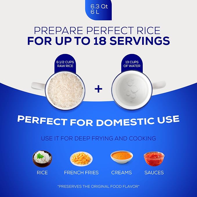 Universal 6.3 QT Caldero – Traditional Cast Aluminum Cooking Pot with Lid, 18 Cup Rice Pot for Soups, Stews, Beans & Everyday Family Cooking