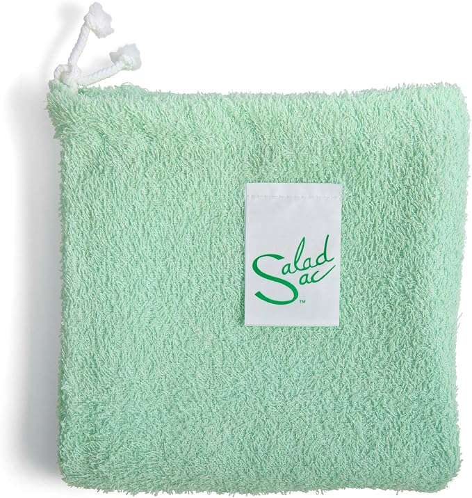 HIC Kitchen Salad Sac Storage Bag, Natural Cotton