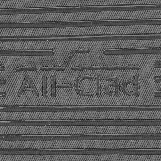 All-Clad Premium Pot Holder & Hot Pad: Heat Resistant to 500 Degrees - 100% Cotton, 10"x6.25" Hot Pad for Kitchen and Barbeque, 4-Pack, Pewter