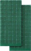 Homaxy 100% Cotton Terry Kitchen Towels, 2 Pack, Dark Green | Ultra Soft and Absorbent Dish Towels for Kitchen, Suitable for Drying and Washing Dishes