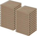 Homaxy 100% Cotton Waffle Weave Kitchen Dish Cloths 24-Pack, Tan | 12 x 12 Inches, Ultra Soft Absorbent Dish Towels, Quick Drying Dish Rags with Hanging Loop