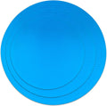 8 10 12 Inch Microwave mat, Trivet, Multi-Purpose Hot Pad,Pot Holder,Baking,Drying, Silicone mats for Microwave,Dishwasher Safe - Splatter Guard, Set of 3,Grey,Blue