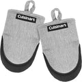 Cuisinart Mini Oven Mitts, 2-Pack, Neoprene Grip, Heat Resistant 350F | Cotton-lined, non-slip neoprene palm, ambidextrous design, ideal for smaller hands and everyday cooking