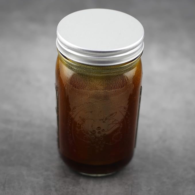 Cold Brew Coffee Filter for Wide Mouth Mason Jar, Food Grade 304 Stainless Steel, Ultra Fine Mesh, Tea and Fruit infuser, Iced Coffee Maker, Iced Tea Maker, Cold Brew Coffee Maker