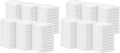 Avalon Towels Bar Towels (Pack of 120) Size 14x17 Inches – 100% Cotton, Absorbent and Reusable Cleaning Rags, Multipurpose Cleaning Towels, Terry Cloth Rags, Durable Shop Rags (White)