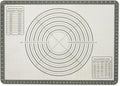 Amazon Basics Nonstick Silicone Pastry Baking Mat with Measurements, BPA-Free, Oven-Safe, Extra Large 20 x 28 in