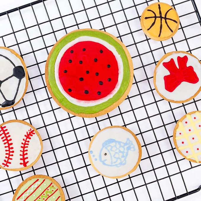 Round Circle Cookie Cutter 4 Pcs | Biscuit Cutters, Sandwich Cutter, Stainless Steel, 4 Different Sizes, for Baking Donut English Muffin Scones