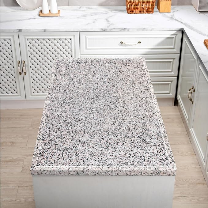 Clear Silicone Countertop Protector Mat, Non Slip & Heat Resistant Mats for Kitchen Countertop (23.6" *15.7")