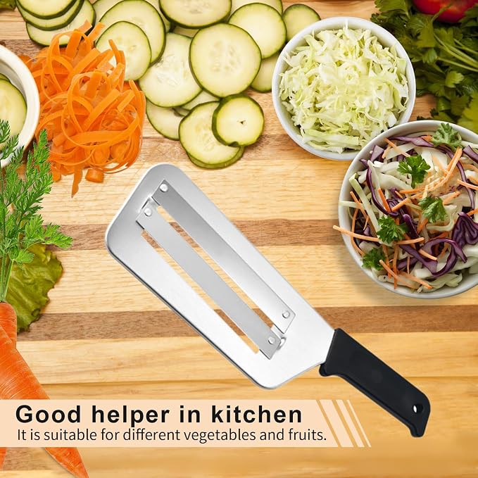 Cabbage Shredder for Coleslaw Sauerkraut cabbage slicer Cutter Chopper kitchen Knife Cabbage Peeler Lettuce Shredder lettuce Knife Cabbages Graters for Kitchen Fruit Vegetable Slicer Mandoline Slicers