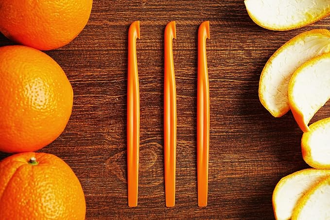 New Talent 6 Orange Peeler Set Orange Peeler Easy Open Citrus Lemon Citrus Peeler Cutter Vegetable Slicer Fruit Tools Kitchen Gadgets