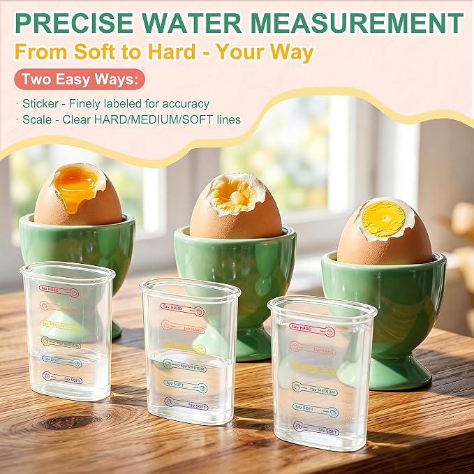 Macook Electric Egg Cooker for Easter, 7 Egg Capacity with Auto Shut-Off, Spring Green Hard Boiled Egg Maker, Ideal Easter Gift for Egg Decorating, Includes Measuring Cup