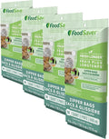 FoodSaver 1-Quart BPA-Free Multilayer Construction Vacuum Zipper Bags (Pack of 4)