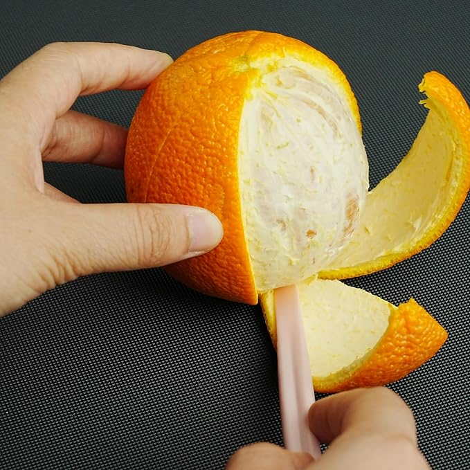 New Talent 6 Orange Peeler Set Orange Peeler Easy Open Citrus Lemon Citrus Peeler Cutter Vegetable Slicer Fruit Tools Kitchen Gadgets(Pastel Color)
