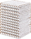 Homaxy 12 Pack Terry Kitchen Dish Cloths, 12"x12", Brown | Super Soft and Absorbent Dish Rags, Quick Drying Reusable Dish Towels for Washing Dishes