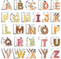 FUSOTO 26PCS Alphabet Letters Cookie Cutters Set, Letters A-Z, 3 Inches | DIY Alphabet Cake&Cookie, Stainless Steel Cookie Cutters for Baking, Letters Shaped Baking Tool for Homemaking Cookie