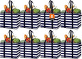 Reusable Grocery Bags 8 Pack, Foldable & Water Resistant Shopping Bags | Large Grocery Tote Bag Water Resistant Shopping Bags Foldable Grocery Bag for Clothes,Shoes and Picnic