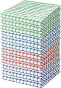 Nialnant 12 Pack Kitchen Dish Cloths,100% Cotton Kitchen Towels | Soft Absorbent Quick Drying Dish Rags for Kitchen, Washing Dishes, Cleaning rags - 11 x 11In