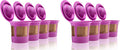 4 Reusable K Cups for Keurig Coffee Makers - BPA Free Universal Fit Purple Refillable Kcups Coffee Filters for 1.0 and 2.0 Keurig Brewers (Pack of 2)