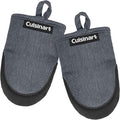 Cuisinart Mini Oven Mitts, 2-Pack, Neoprene Grip, Heat Resistant 350F | Cotton-lined, non-slip neoprene palm, ambidextrous design, ideal for smaller hands and everyday cooking