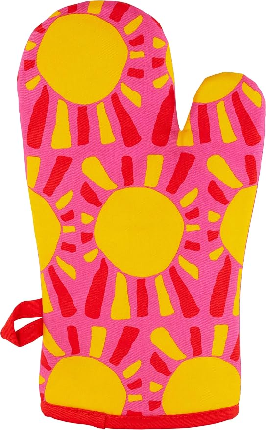 Blue Q Oven Mitts - Cute Kitchen Accessories & Kitchen Gifts - Hot Sh*t | Cute Oven Mitts with unique artwork, Super-Insulatted Quilting, Easy care maintenance, Kitchen gifts for women and home cooks
