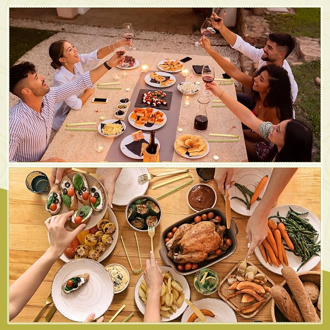 Chengu 240 Pcs Mini Bamboo Tongs Disposable Small Wooden Toaster Tongs Charcuterie Serving Cooking Utensils for Catering Buffet Appetizer Wedding Holiday Party Supplies(4.7 Inch)