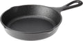 Lodge Wildlife Series - Cast Iron Skillet with Wolf Scene, 6.5" (Pack of 6)