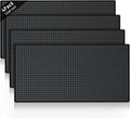 XieNie Bar Mat, 12"x6" Non-Slip PVC Mats for Home Coffee Bar Countertop | Versatile for Coffee Drinks Cocktail Makers, Keep Bar Counter Tops Neat Tidy, Dry Dishes Cups Glasses, Hand and Machine Wash