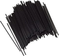 Chef Craft 5 Inch Coffee Stirrer Straws-Set of 150, Pack of 1, black