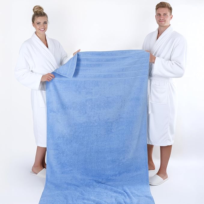 American Soft Linen 100% Cotton Luxury Turkish Towels, 35x70 XL Bath Sheet | Soft Absorbent Quick Dry OEKO Tex Standard 100 Certificated Durable Machine Washable Premium Hotel Quality