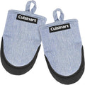 Cuisinart Mini Oven Mitts, 2-Pack, Neoprene Grip, Heat Resistant 350F | Cotton-lined, non-slip neoprene palm, ambidextrous design, ideal for smaller hands and everyday cooking