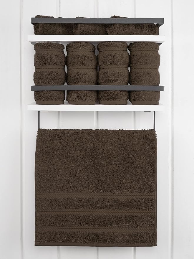 American Soft Linen 100% Cotton Luxury Turkish Towels, 4 PC Hand Towel Set | Soft Absorbent Quick Dry OEKO Tex Standard 100 Certificated Durable Machine Washable Premium Hotel Quality